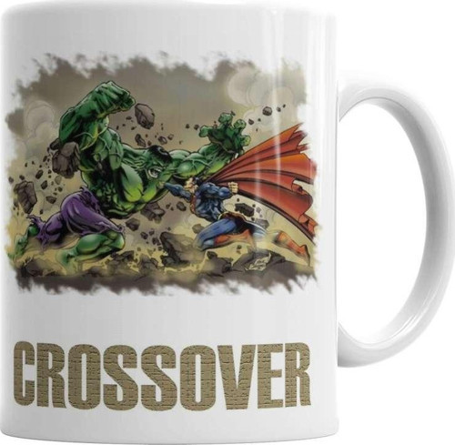 Superman Ve Hulk Kupa Bardak Porselen
