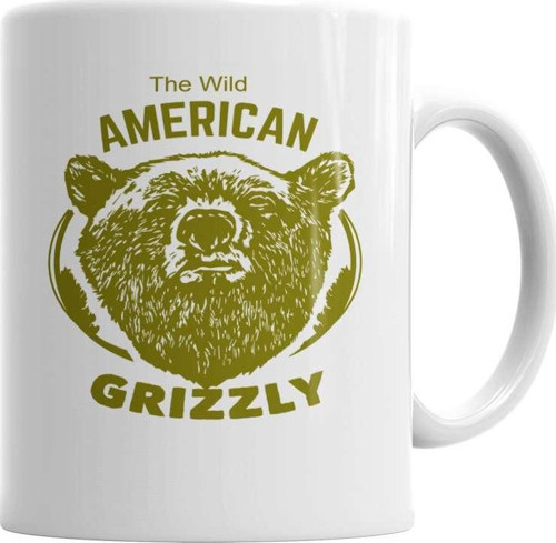 American Grizzly Kupa Bardak Porselen