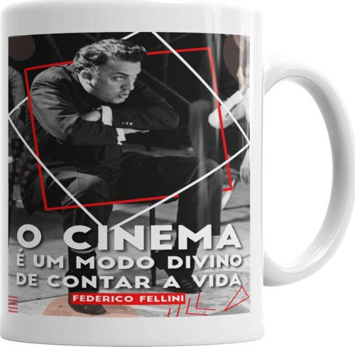 Federico Fellini Kupa Bardak Porselen