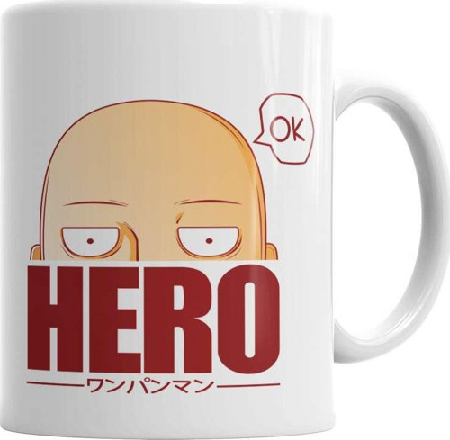 One Punch Man Ok Kupa Bardak Porselen