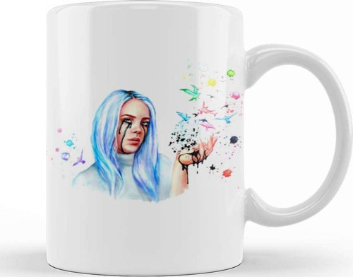 Billie Eilish 00 Kupa Bardak Porselen