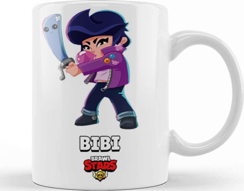 Brawl Stars Bibi Kupa Bardak Porselen