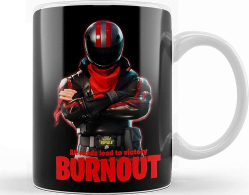 Fortnite Burnout Kupa Bardak Porselen