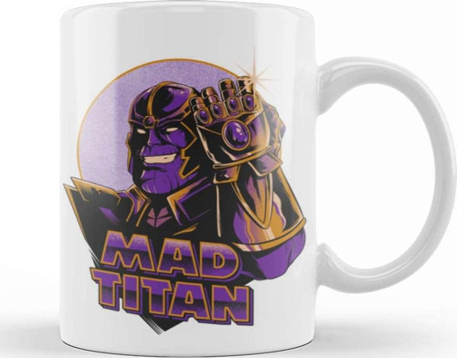 Thanos Mad Titan Kupa Bardak Porselen