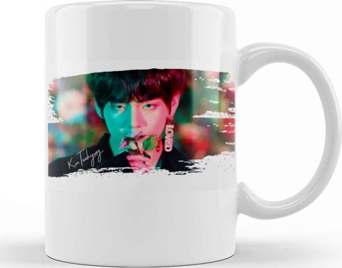 Bts Kim Taehyung Kupa Bardak Porselen