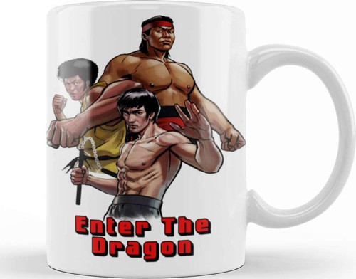 Enter The Dragon Kupa Bardak Porselen