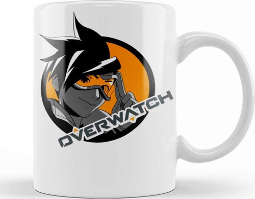Tracer Overwatch Kupa Bardak Porselen