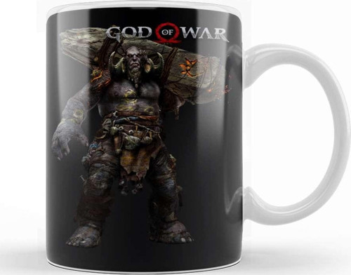 God Of War Troll Kupa Bardak Porselen
