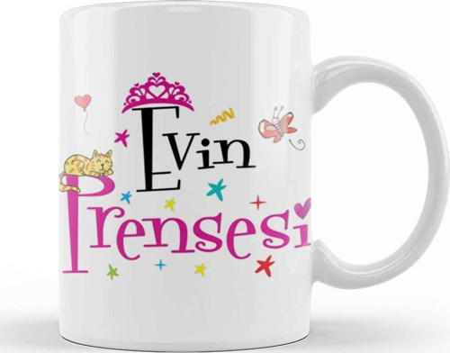 Evim Prensesi 01 Kupa Bardak Porselen