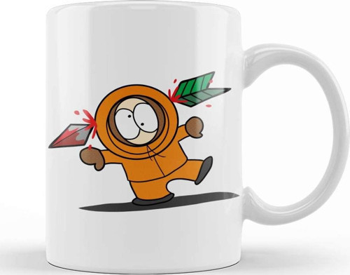 Kenny South Park Kupa Bardak Porselen