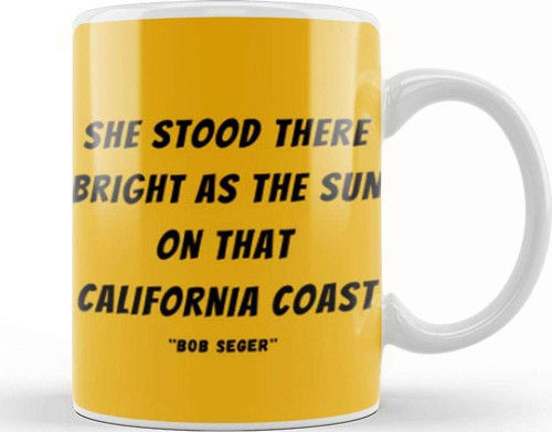 California Quote Kupa Bardak Porselen