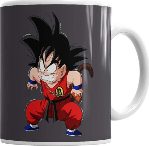 Goku Confuso Kupa Bardak Porselen