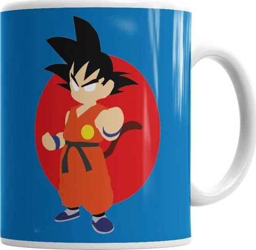 Goku Criança Kupa Bardak Porselen