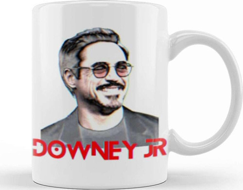 Robert Downey Jr Kupa Bardak Porselen
