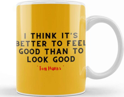 Tom Hanks Quotes Kupa Bardak Porselen