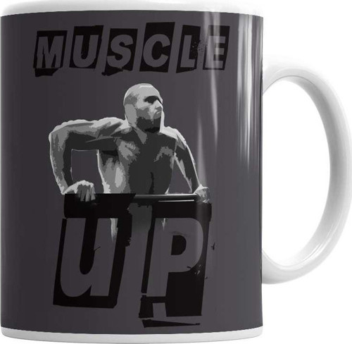 Muscleup Men Kupa Bardak Porselen