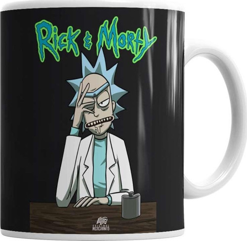 Rick & Morty Kupa Bardak Porselen