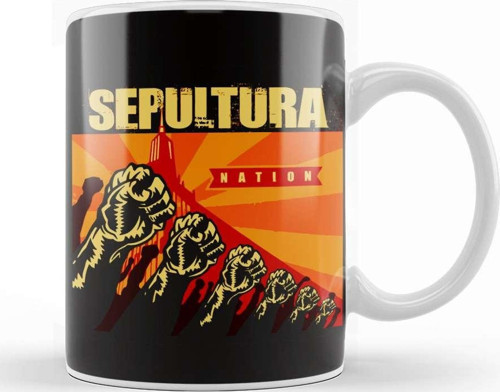 Sepultura Nation Kupa Bardak Porselen
