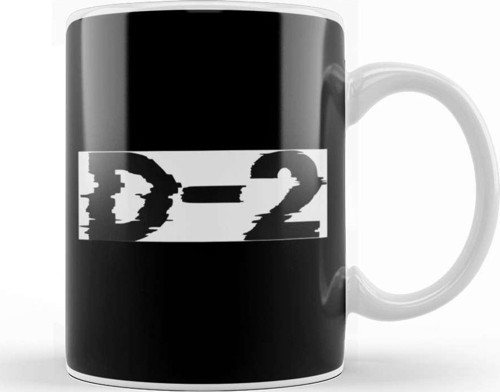 Agust D D 2 Logo Kupa Bardak Porselen