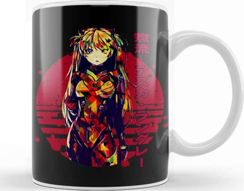 Asuka Langley 01 Kupa Bardak Porselen