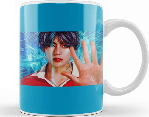 Bts Taehyung Dna Kupa Bardak Porselen