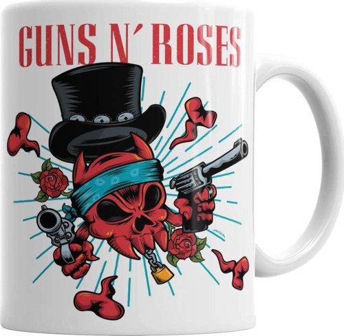 Guns N Roses Kupa Bardak Porselen