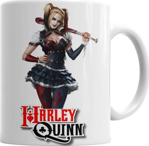 Harley Quinn Kupa Bardak Porselen