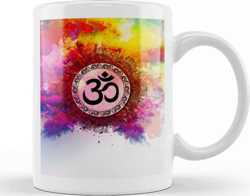 Ohm Om Symbol 01 Kupa Bardak Porselen