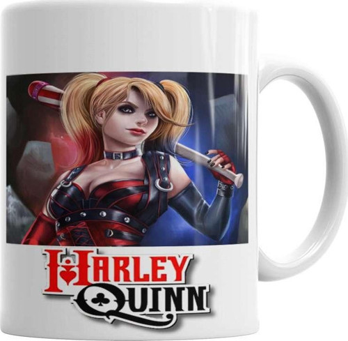 Harley Quinn Kupa Bardak Porselen