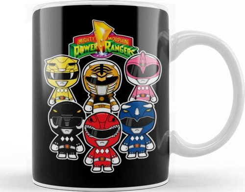 Power Rangers 01 Kupa Bardak Porselen