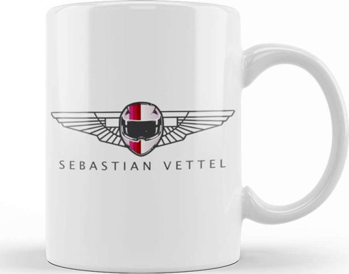 Sebastian Vettel Kupa Bardak Porselen