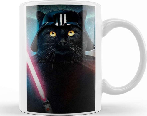 Star Cat Wars 04 Kupa Bardak Porselen