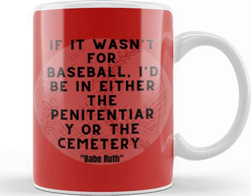 Babe Ruth Quotes Kupa Bardak Porselen