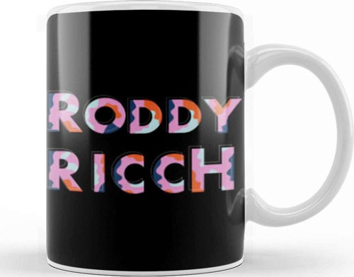 Roddy Ricch Logo Kupa Bardak Porselen