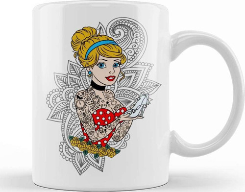 Princesas Rock 2 Kupa Bardak Porselen