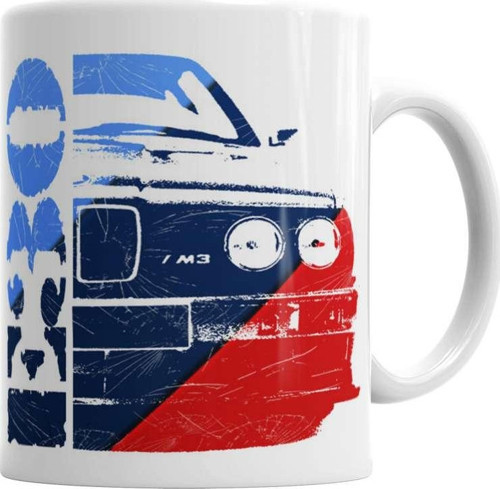 Bmw E30 M Style Kupa Bardak Porselen