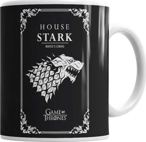 House Stark Kupa Bardak Porselen (2)