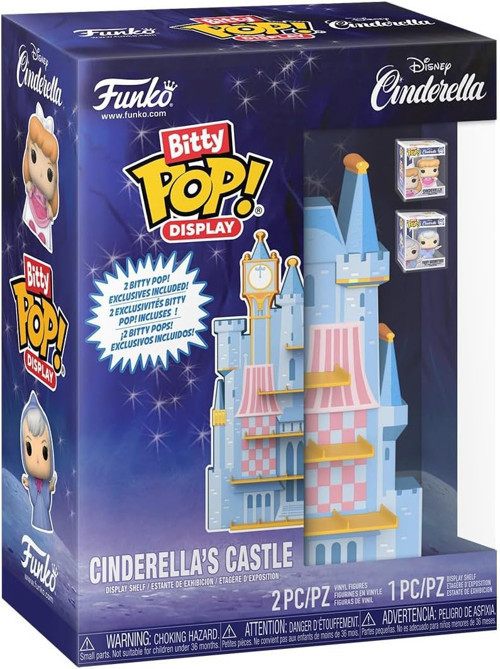 Bitty Pop Display: Cinderella'S Castle, Oyuncak Figür