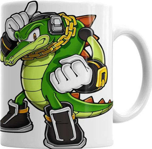 Gator Timsah 02 Kupa Bardak Porselen