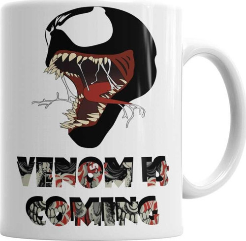 Venom İs Coming Kupa Bardak Porselen