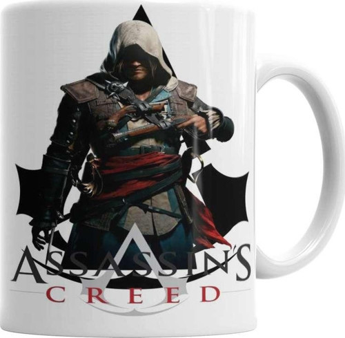 Assassins Creed Kupa Bardak Porselen