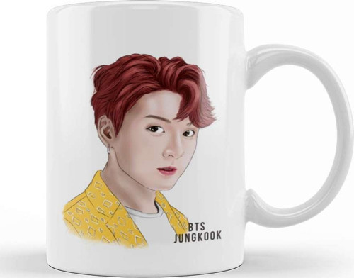 Bts Jungkook Kupa Bardak Porselen