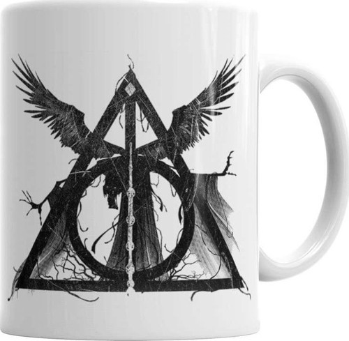 Deathly Hallows Kupa Bardak Porselen