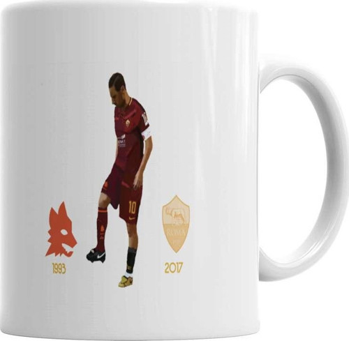 Totti 1993 2017 Kupa Bardak Porselen