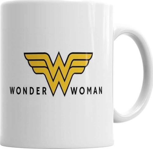 Wonder Woman 06 Kupa Bardak Porselen