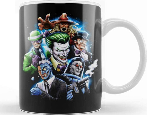 Batman Joker Kupa Bardak Porselen