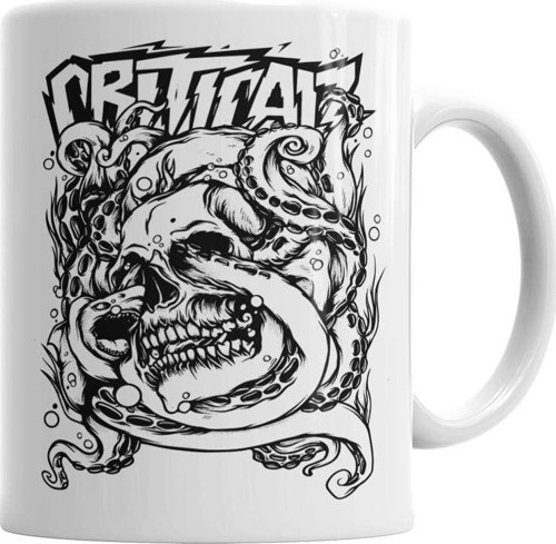 Criticalz Skull Kupa Bardak Porselen