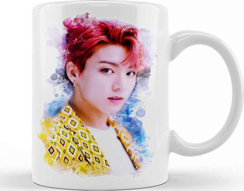 Bts Jungkook Kupa Bardak Porselen