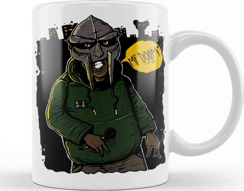 Mf Doom City Kupa Bardak Porselen