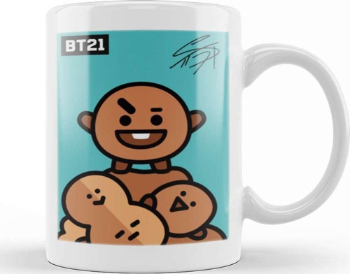 Bt21 Shooky Bts Kupa Bardak Porselen